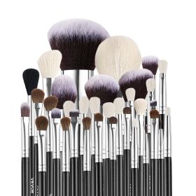 VEVOR 34PCS Makeup Brush Set for Foundation Blending Eyeshadow with Soft Bristle