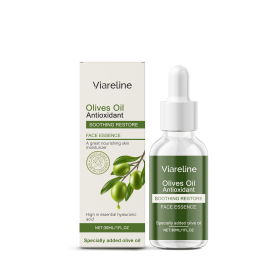 Viareline Olive Oil Soothing Essence - Deep Moisturizing and Long-Lasting Smoothness for Face with Rough Texture