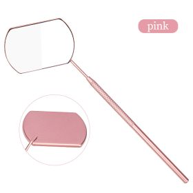 Eyelash Mirror Grafting Lash Magnifying Beauty Long Handle For Checking False Lashes Extension Makeup Tools Mirror Supplier (Color: AA236-01)