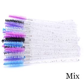 New Professional Eyebrow Brush Mascara Stick Wand Applicator Eye Lashes Extension Tool Cosmetic Brushes Set Beauty Makeup Tools (Color: 26)