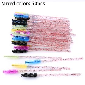 New Professional Eyebrow Brush Mascara Stick Wand Applicator Eye Lashes Extension Tool Cosmetic Brushes Set Beauty Makeup Tools (Color: 18)