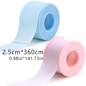 2/4PCS Micropore Eyelash Tape Lashes Lifting Tapes Under Eyes Breathable Easy To Tear Medical Tapes Eyelash Extension Supplies (Color: Mix 2.5x360cm 2pc)