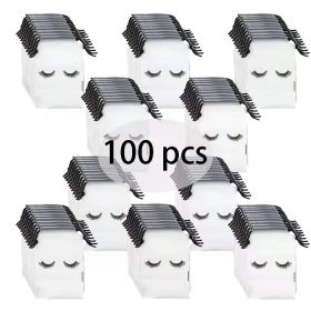 50/100 Eyelash Aftercare Bags Plastic Drawstring Lashes Bag Toiletry Makeup Pouch Cosmetic Travel Beauty Supplies Gift Packaging (Color: 100Pcs-WHITE)